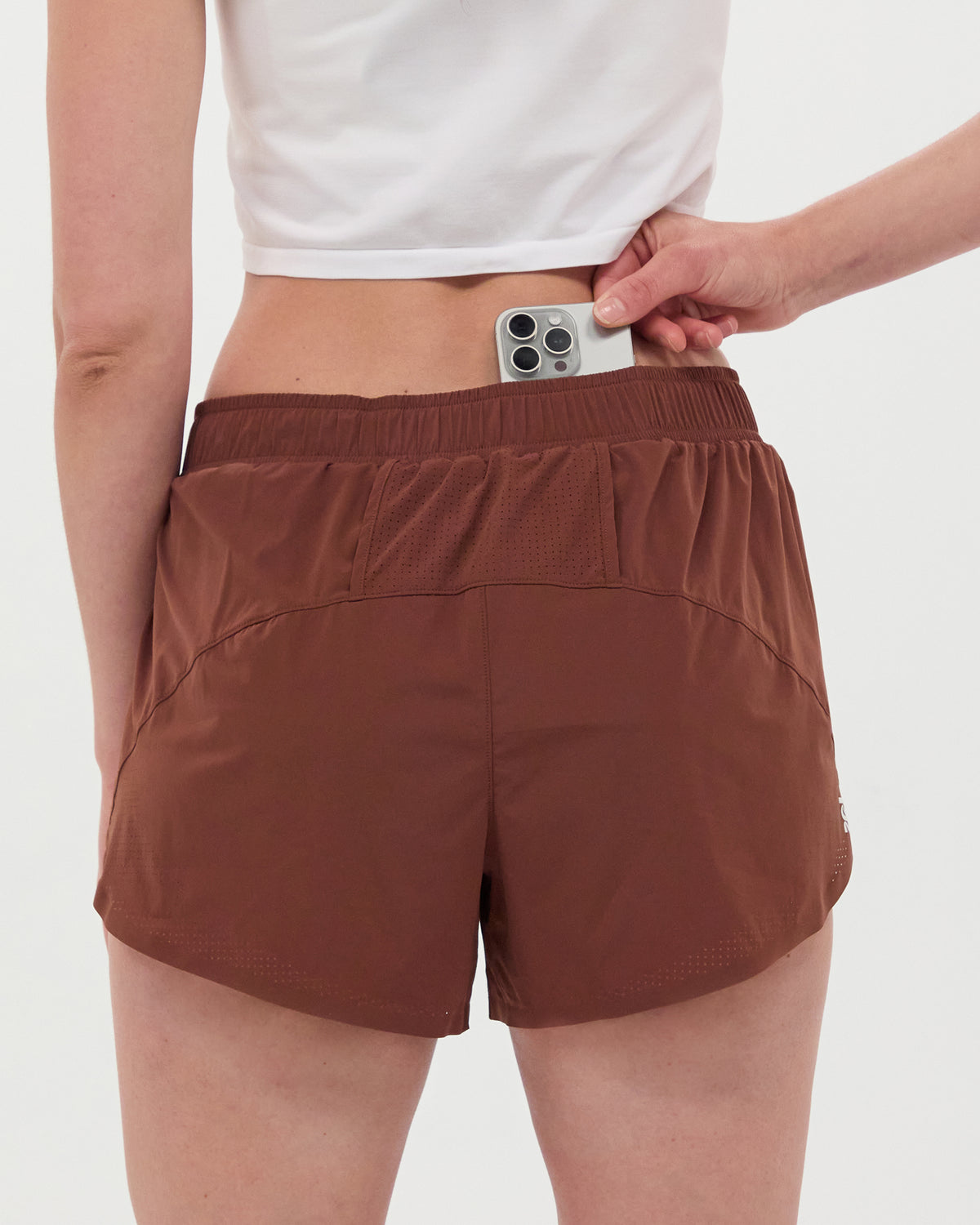 Women's Vento™ 4" Wave Short - Coffee Bean