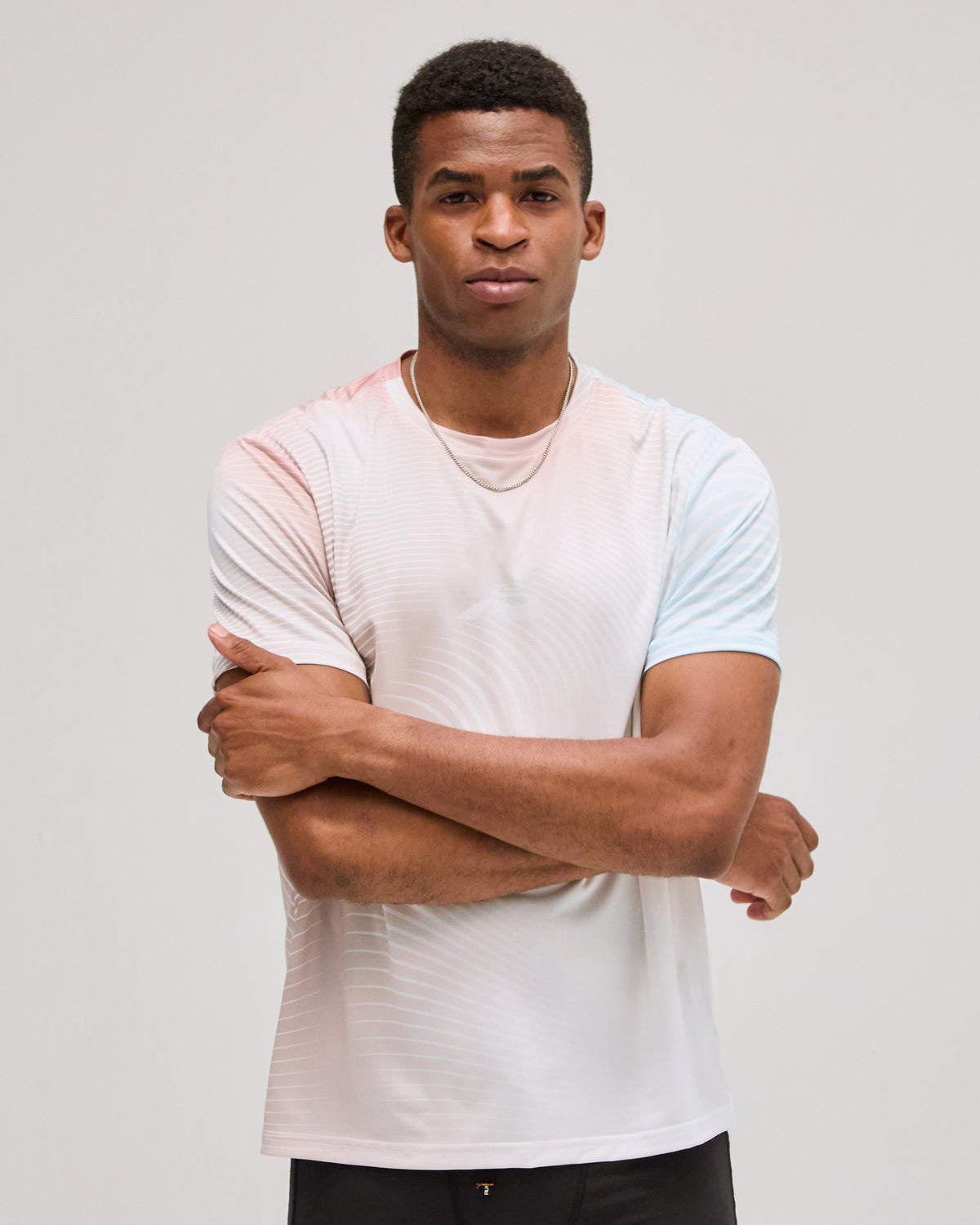 Drift™ Mirage Performance Tee - Minty Blue Print