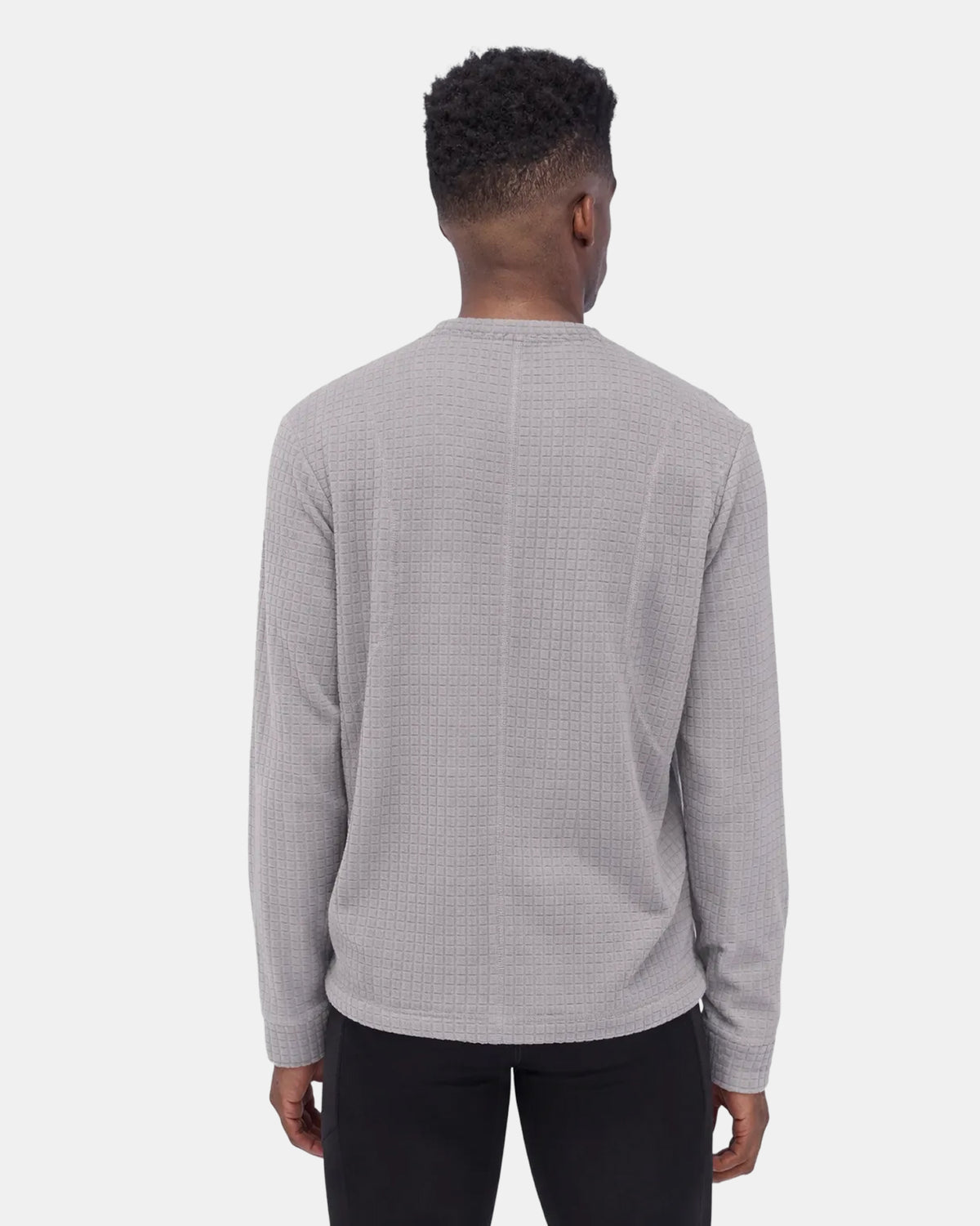 Men's MacroSoft Grid™ Pullover - Zinc