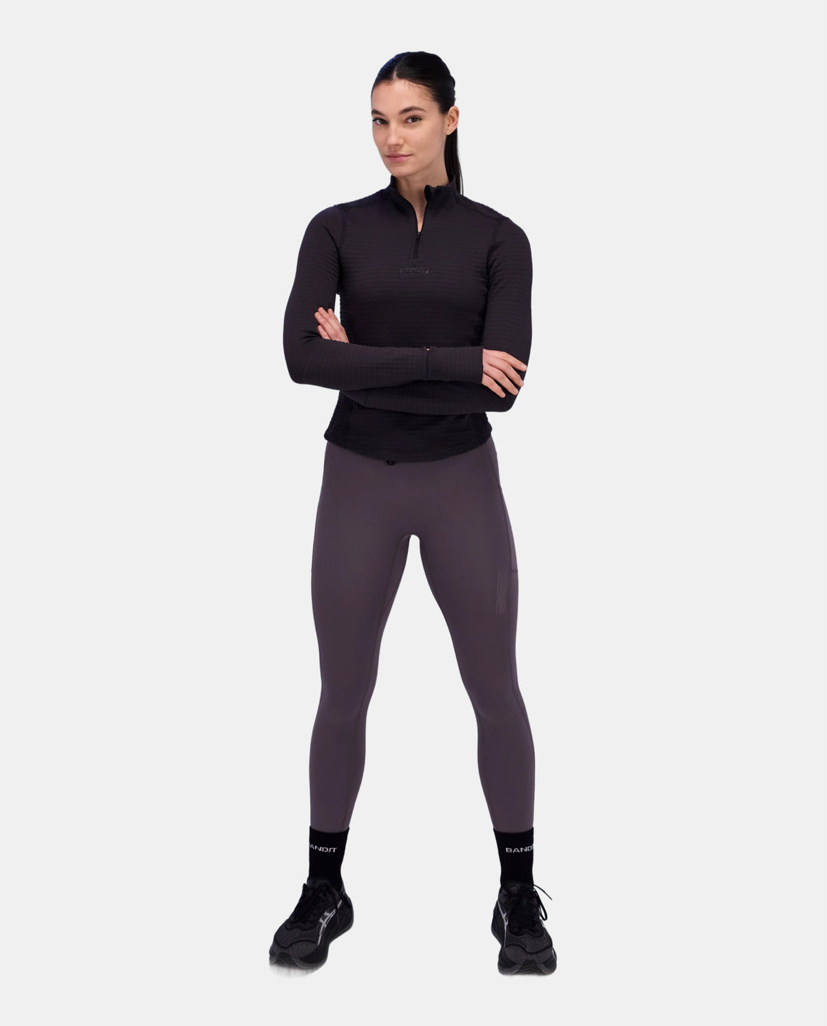 Women's CaldoGrid™ Quarter Zip - Shadow