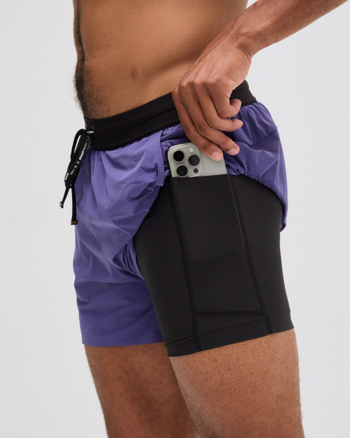 Men's Vento™ 5" Run Short - Purple Dusk