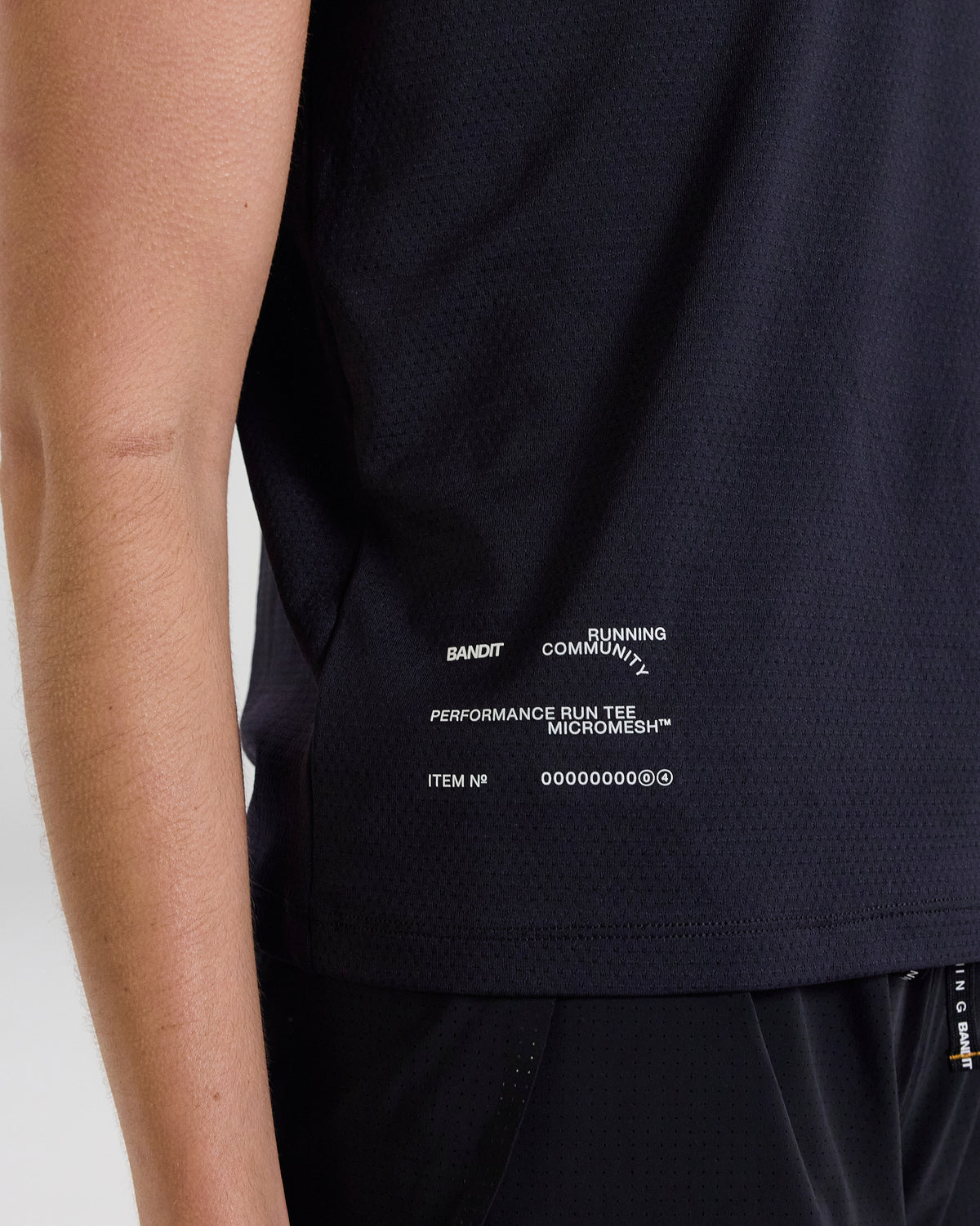 Women's Micromesh™ Run Tee - Black