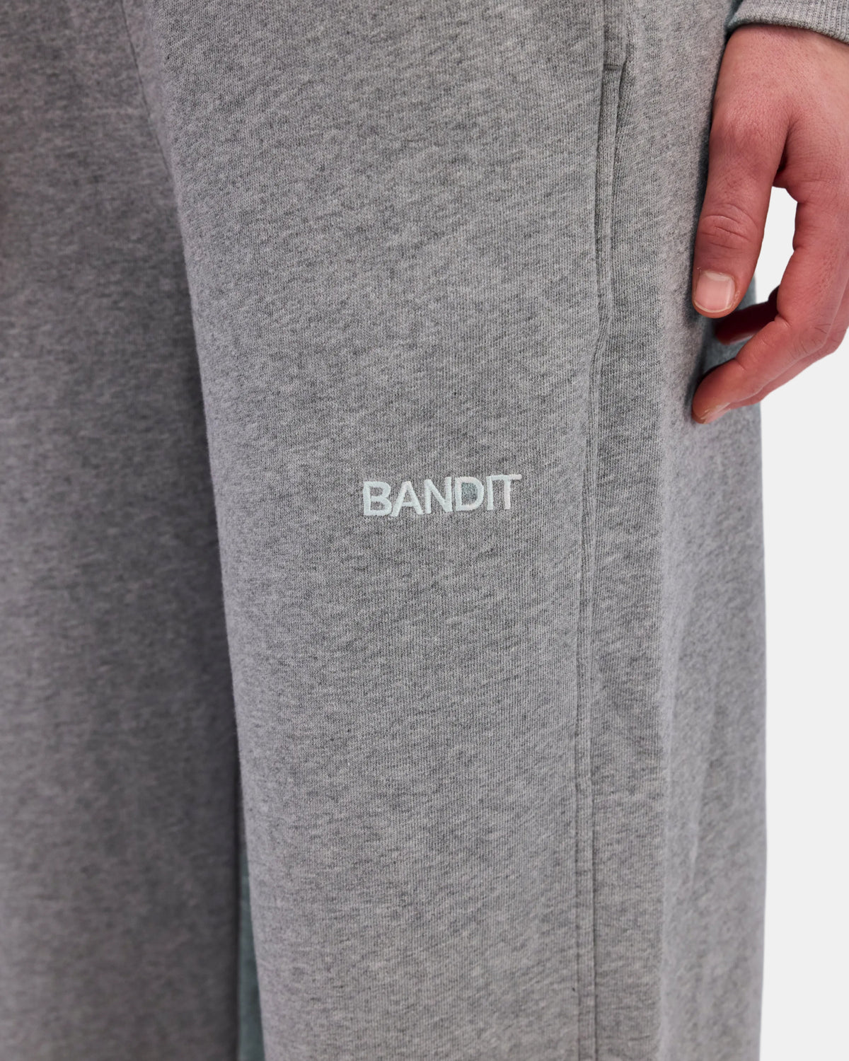 Wide Leg Chiller Sweatpant - Heather Grey