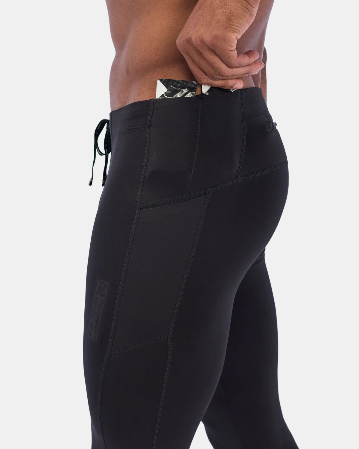 Men's Brushed Stamina™ Tights - Black