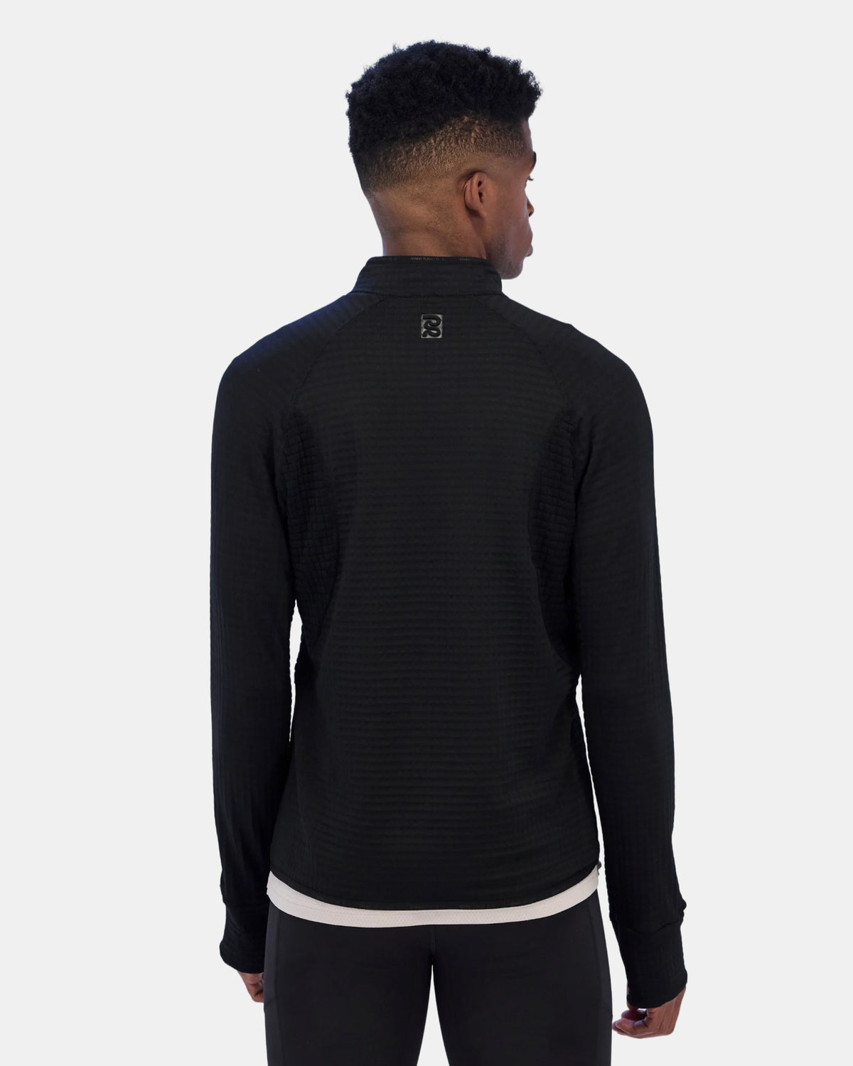 Men's CaldoGrid™ Quarter Zip - Black