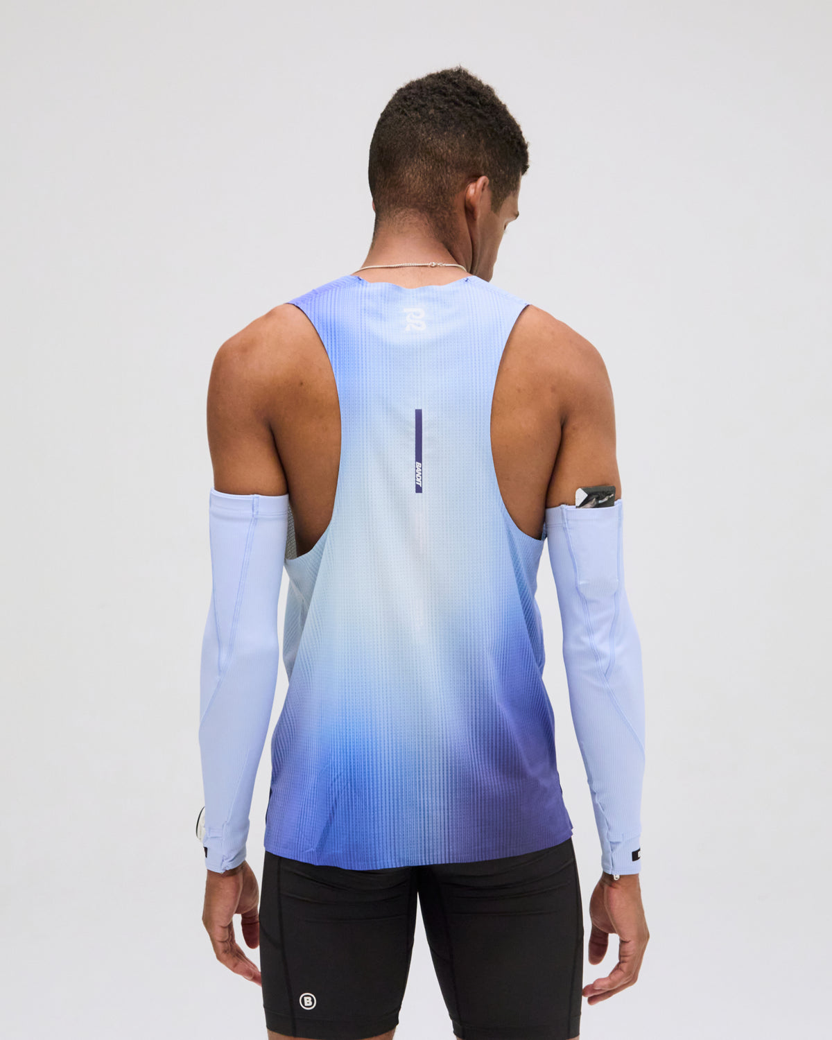 Vento™ Performance Singlet - Deep Peri Blue Gradient