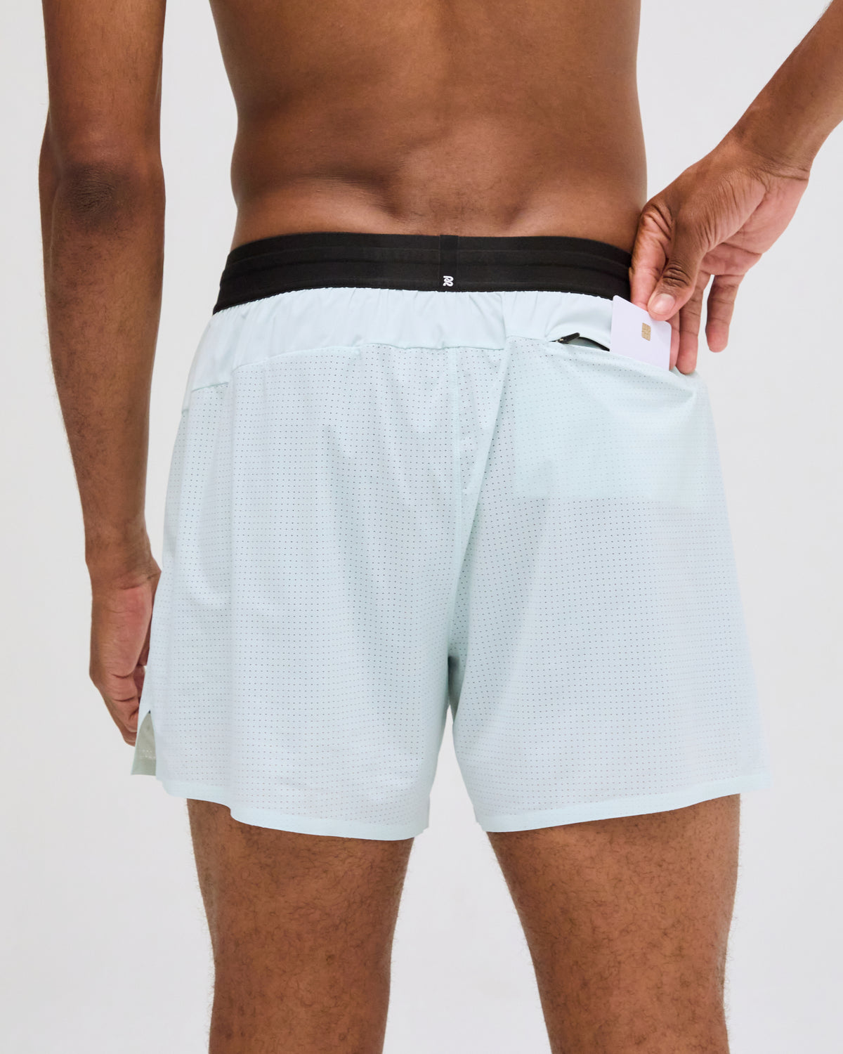 Men's Vento™ 5" Run Short - Minty Blue