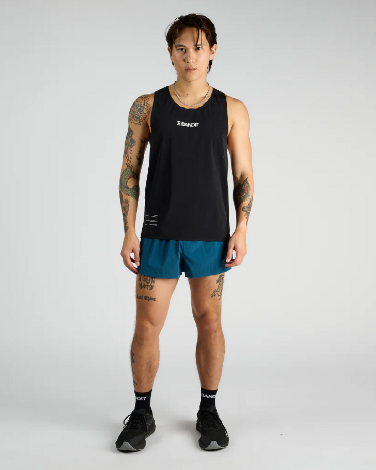 Men's Drift™ Performance Singlet - Black