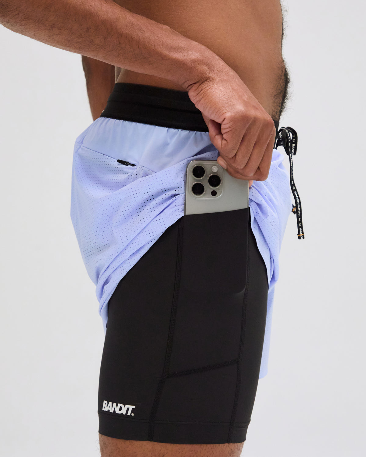 Men's Vento™ 2-In-1 Run Short - Breeze Blue