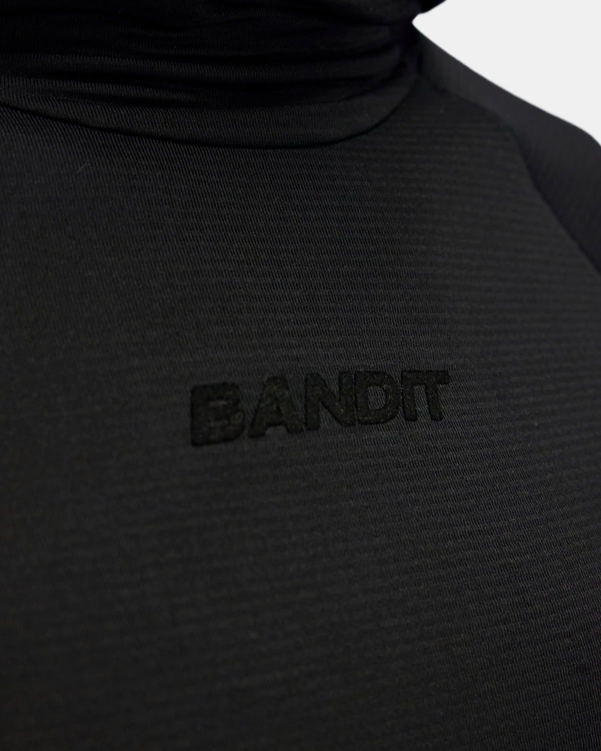 Men's AuraGrid™ Hooded Performance Top - Black