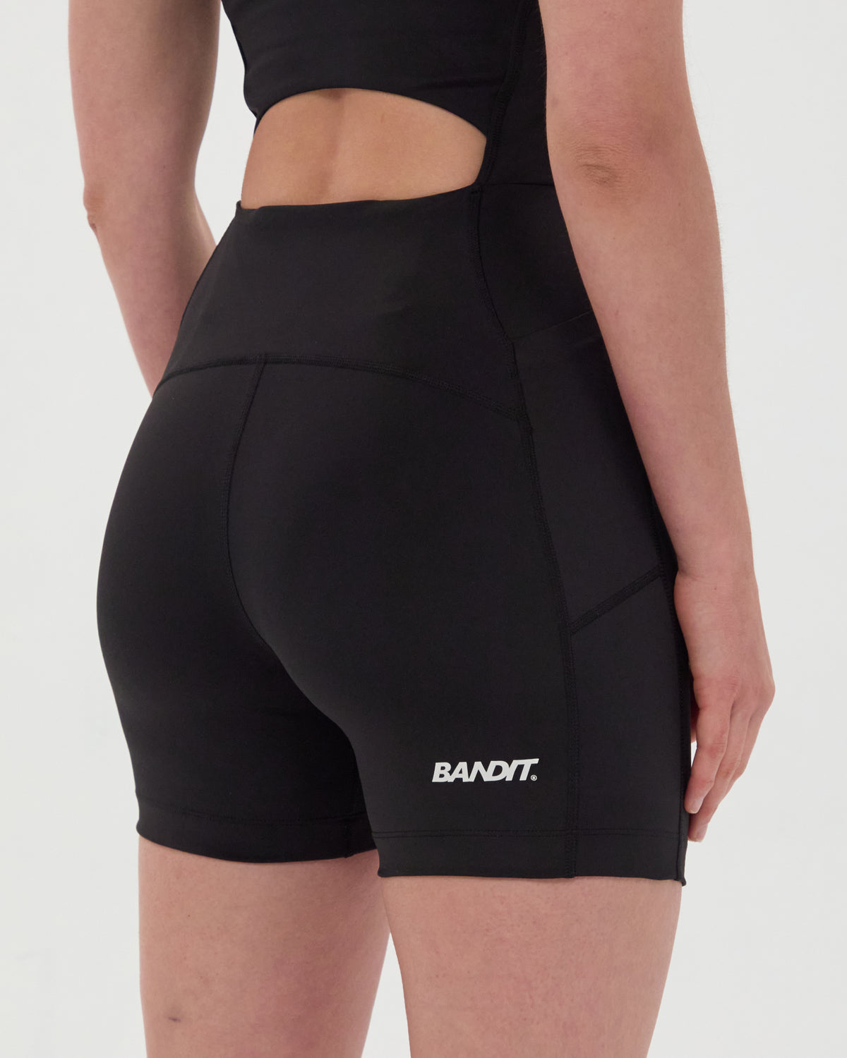 Stamina™ Square Neck One Piece - Black