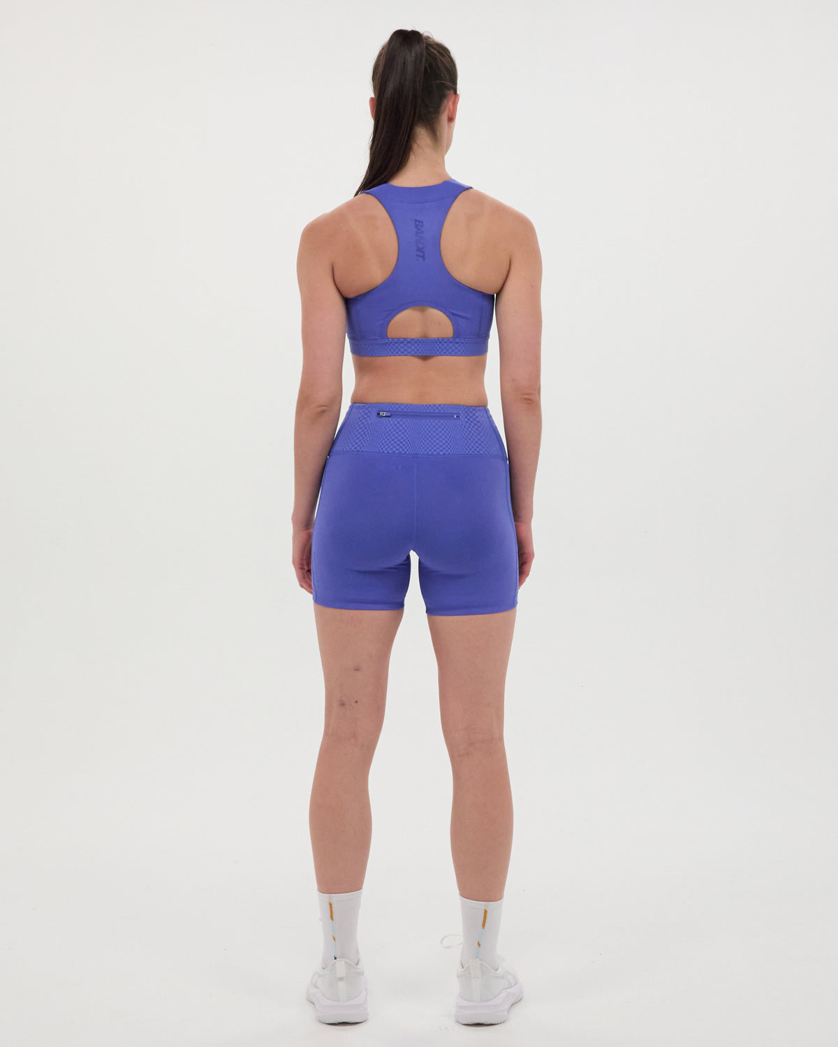 Stamina™ High Waist 5" Compression - Deep Peri Blue