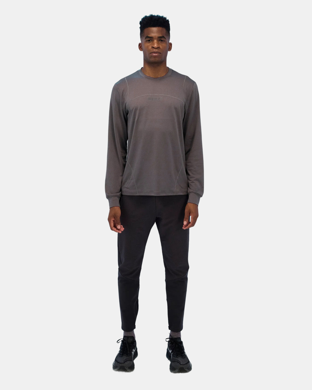 Men's Micromesh™ Reflecto Stitch™ Long Sleeve Tee - Haze