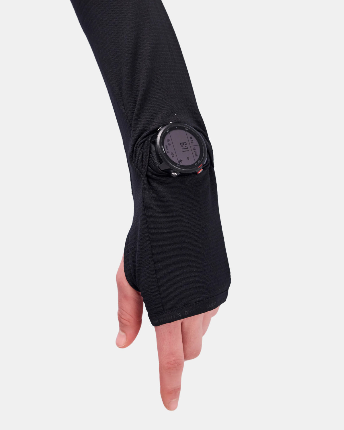 Women's AuraGrid™ Hooded Performance Top - Black