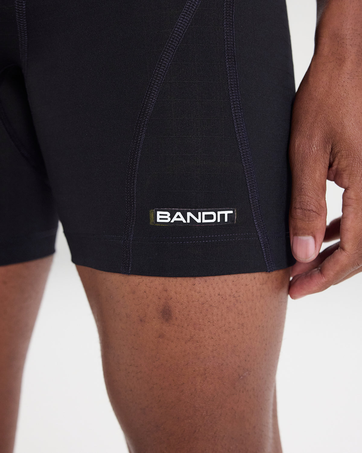 Gridlock™ 7 Pocket Quarter Tights - Black