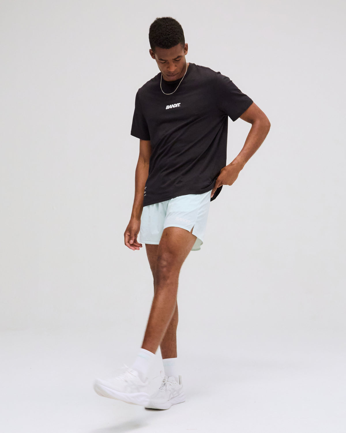 Men's Vento™ 5" Run Short - Minty Blue