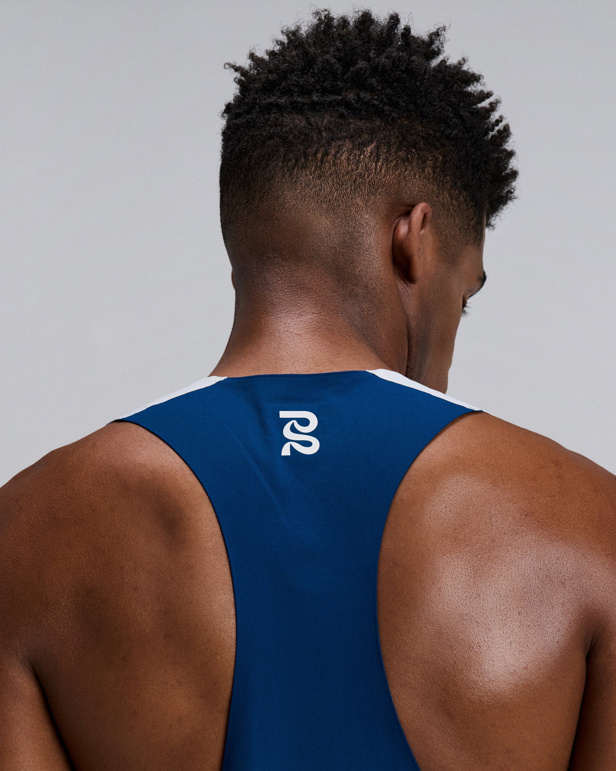 Men's Specter™ Race Singlet - Undertow Ink Blue Multi