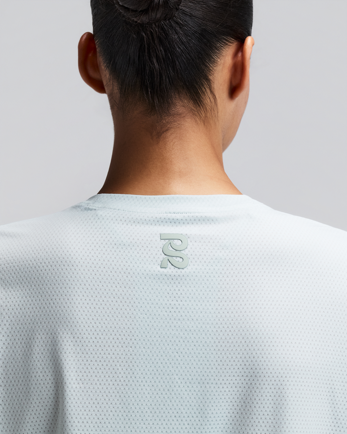 Women's Micromesh™ Cropped Run Tee - Mist