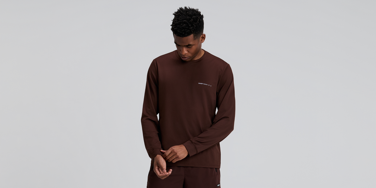 Men's Micromesh™ Long Sleeve - Cacao