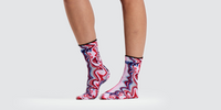 Thumbnail of Lite Run™ Quarter Sock - Melted Stripe Gradient (2 Pack)