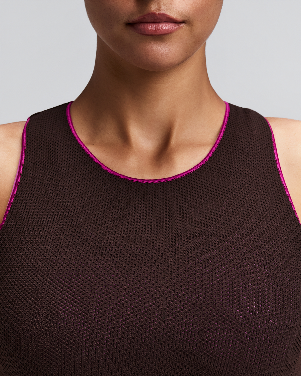 Women's StretchKnit™ Pop Stitch™ Run Tank - Espresso