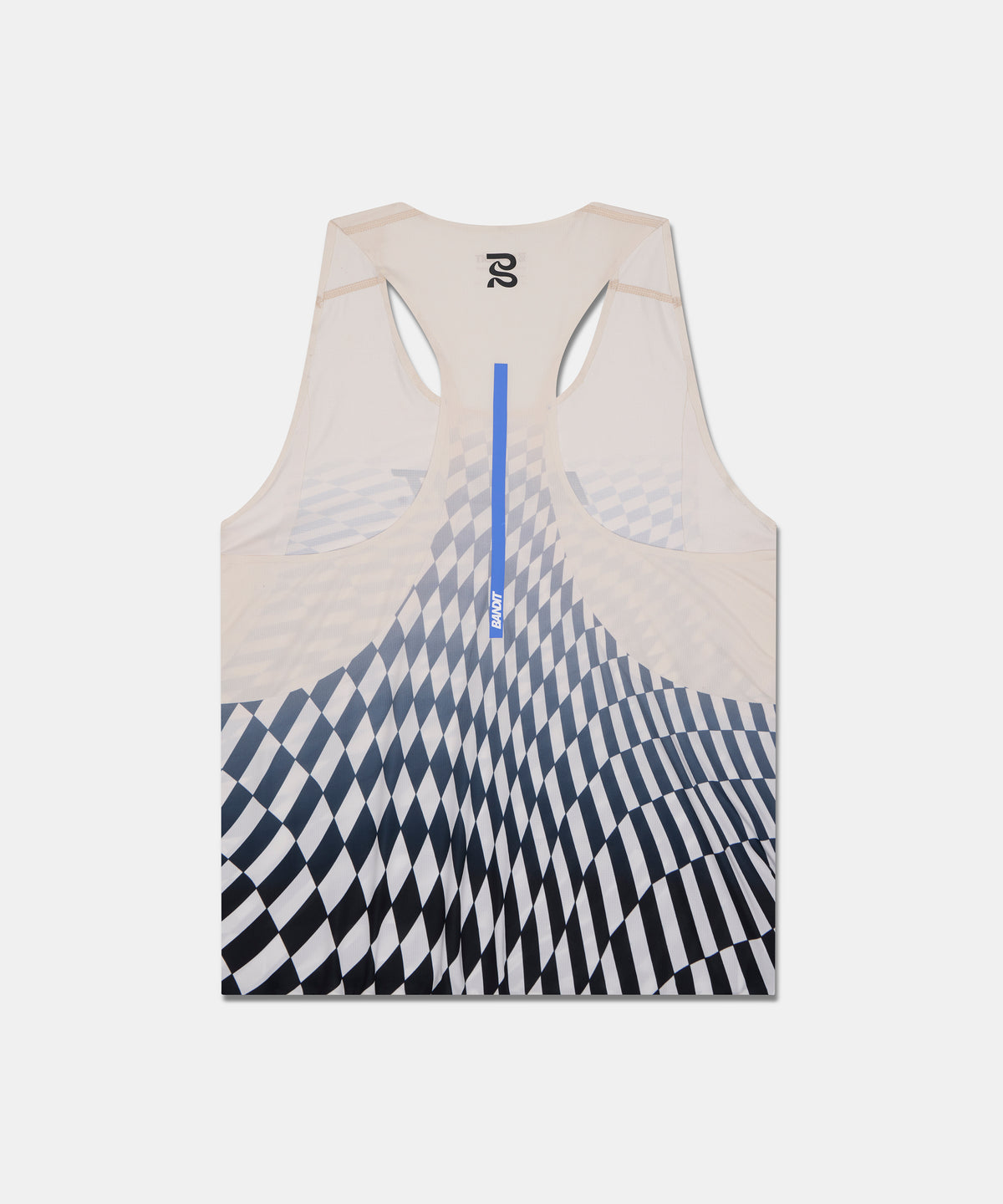 Drift™ Mosaic Racing Singlet - Black with Chalk