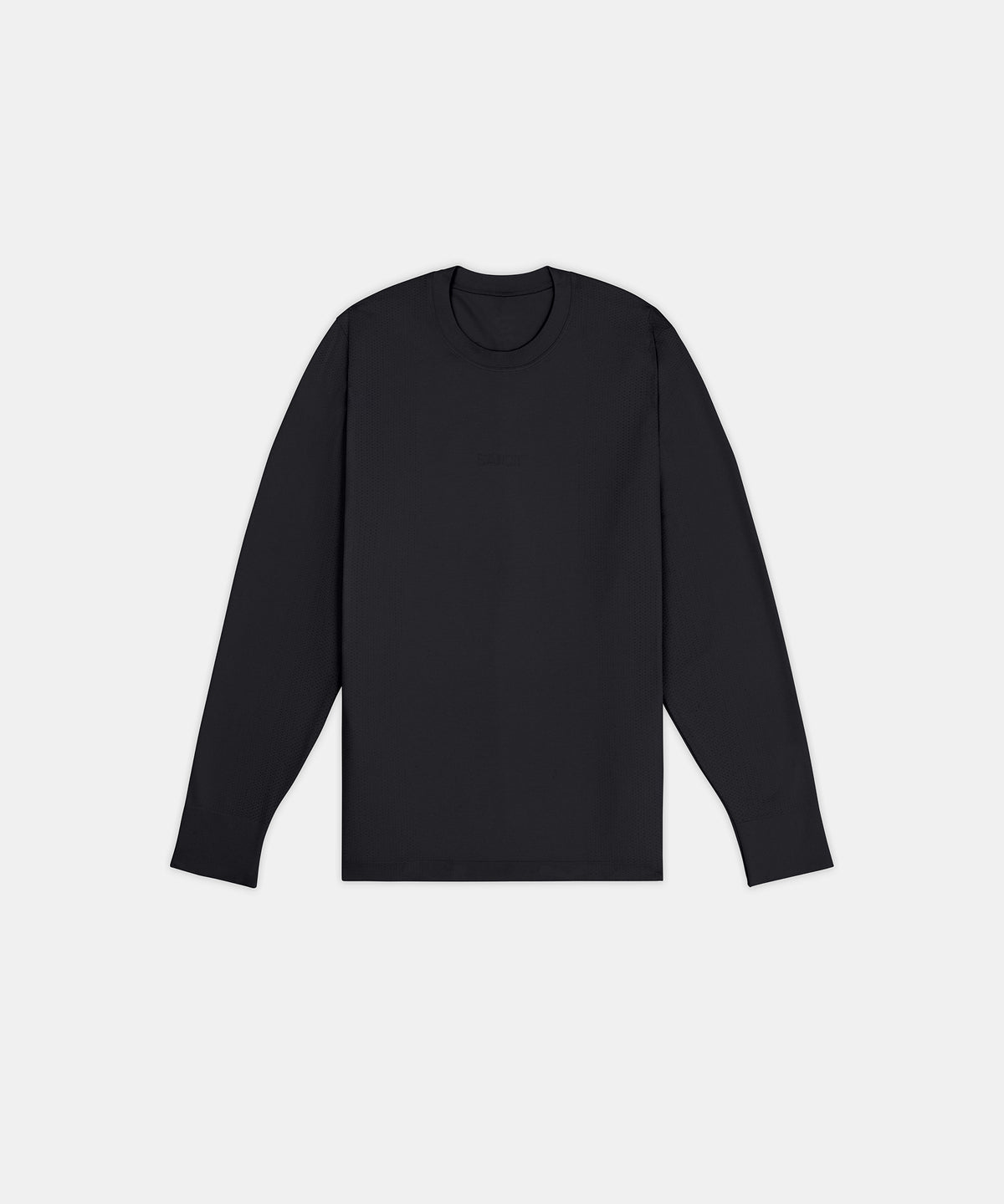 Men's Wool Blend Seamless Long Sleeve - Black