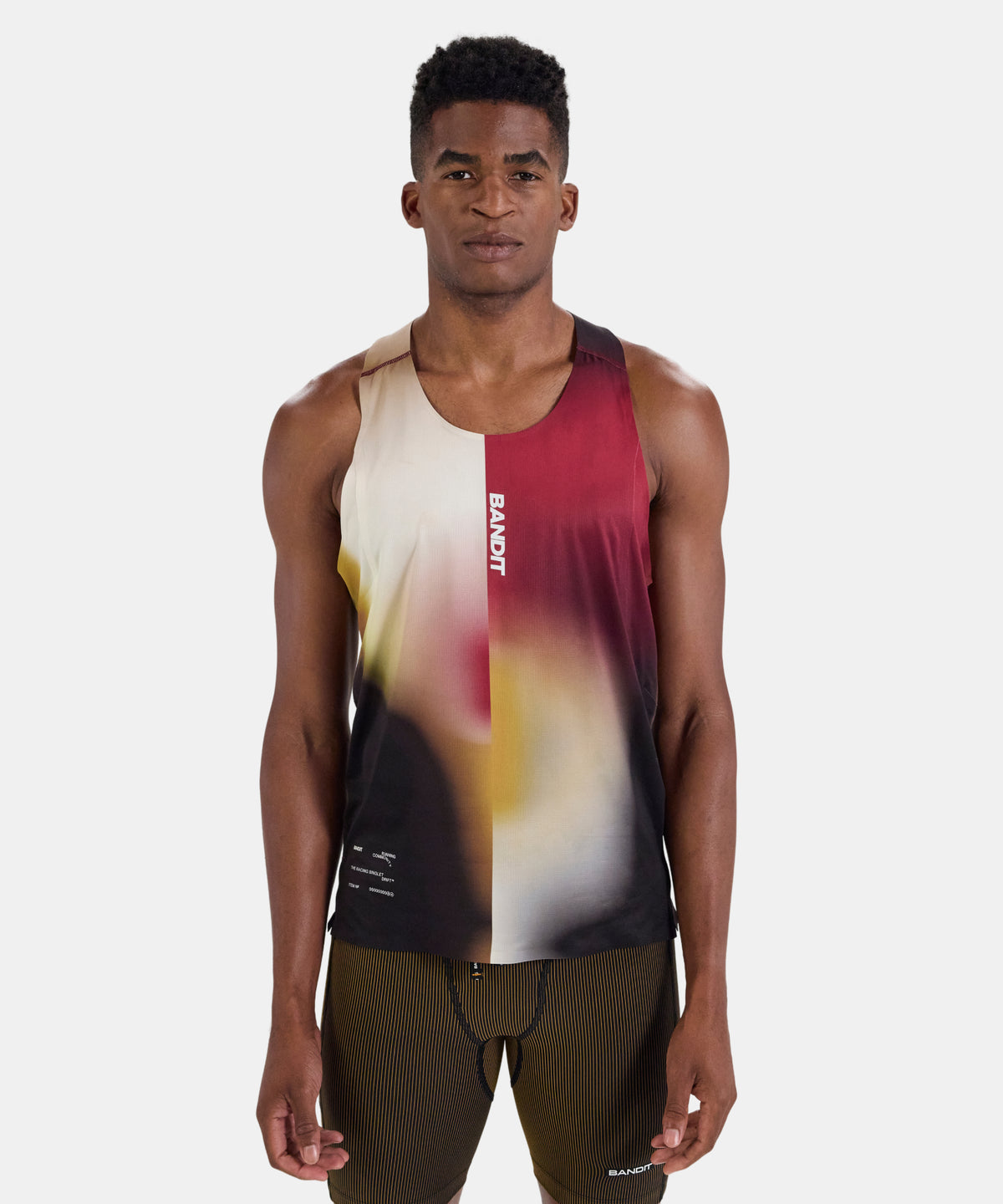 Drift™ Racing Singlet - Dijon / Fig Gradient