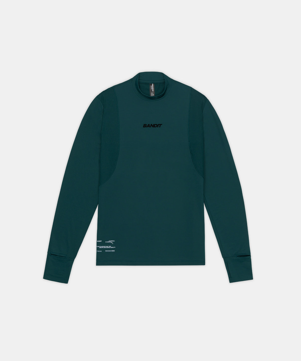 Men's AuraGrid™ Mockneck Long Sleeve - Storm