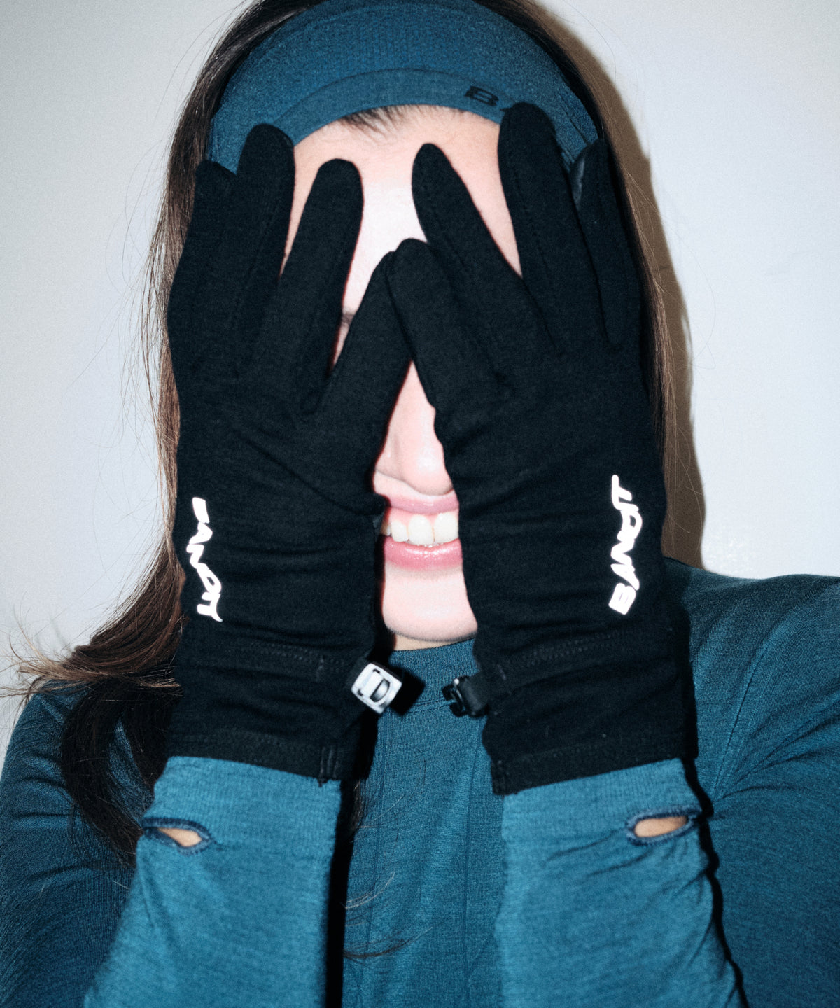 Merino Performance Gloves, Unisex - Black