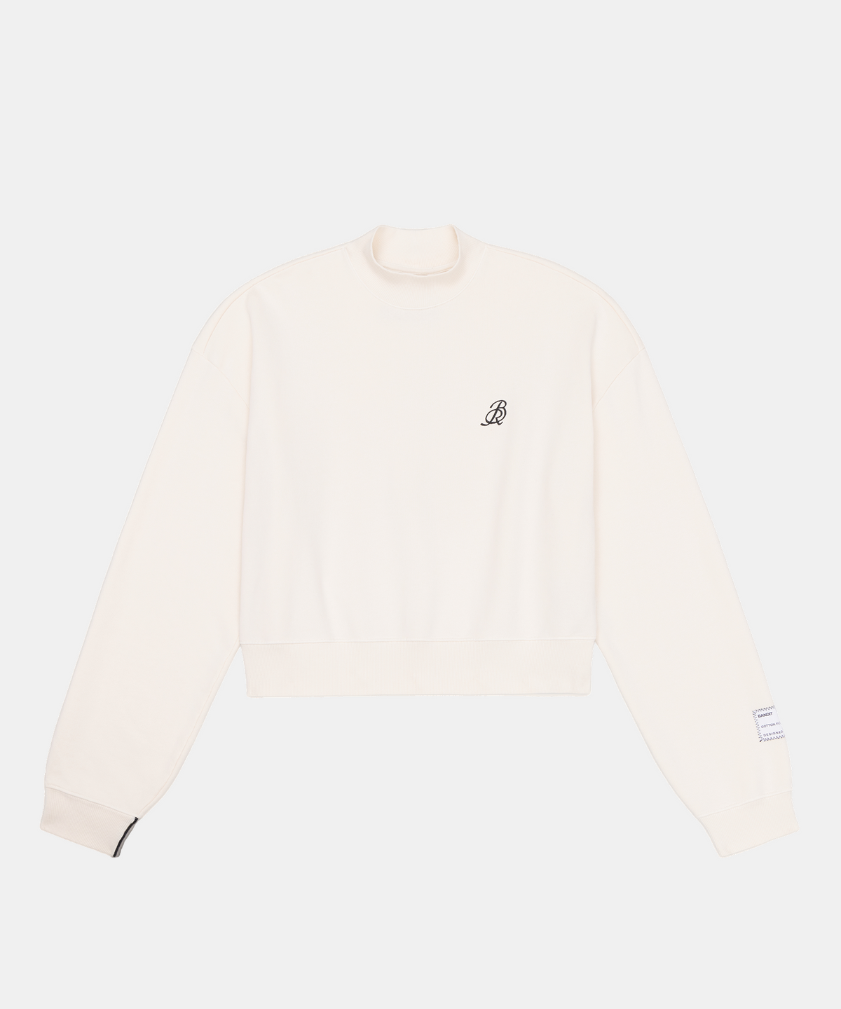 Cropmock™ Pullover - Cream