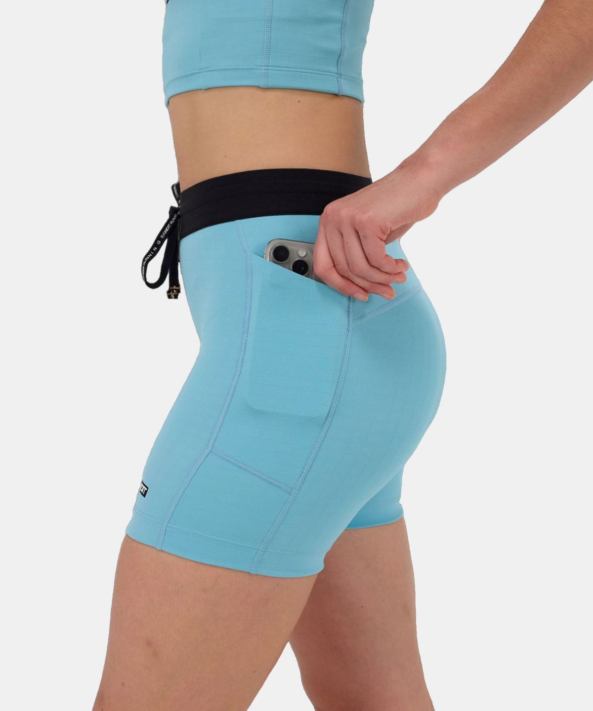 Women's Gridlock™ 5" Compression Short - Vintage Blue