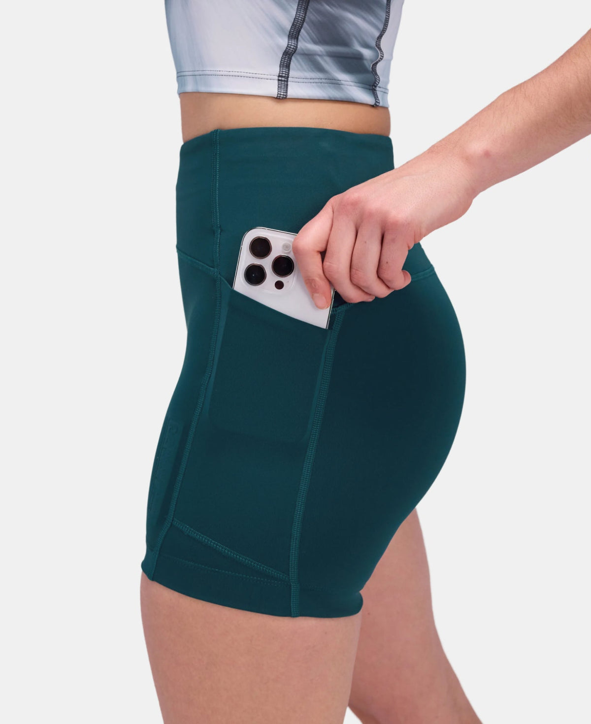 Stamina™ High Waist 5" Compression - Storm