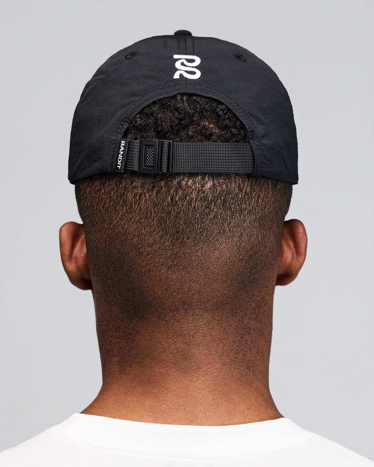 "Bandit" Nylon Dad Hat - Black