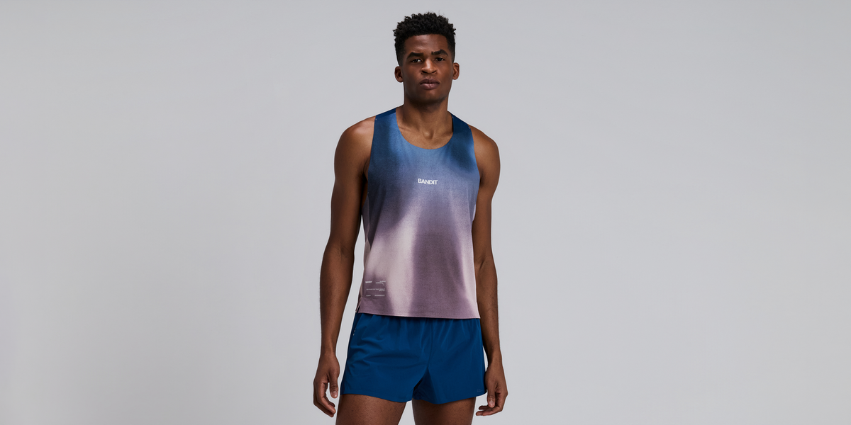 Men's Specter™ Shorty Race Singlet - Flow State Aegean Multi