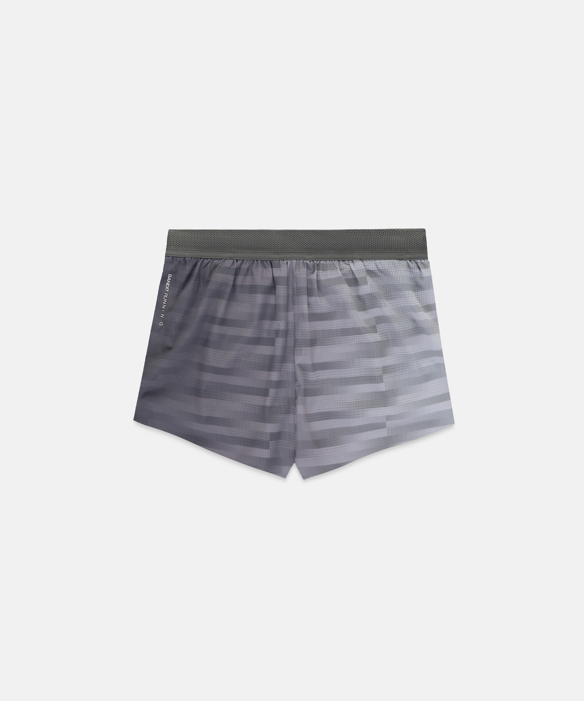 Men's CoolGrid™ 3" Split Short - Uneven Gradient - Plaster / Slate