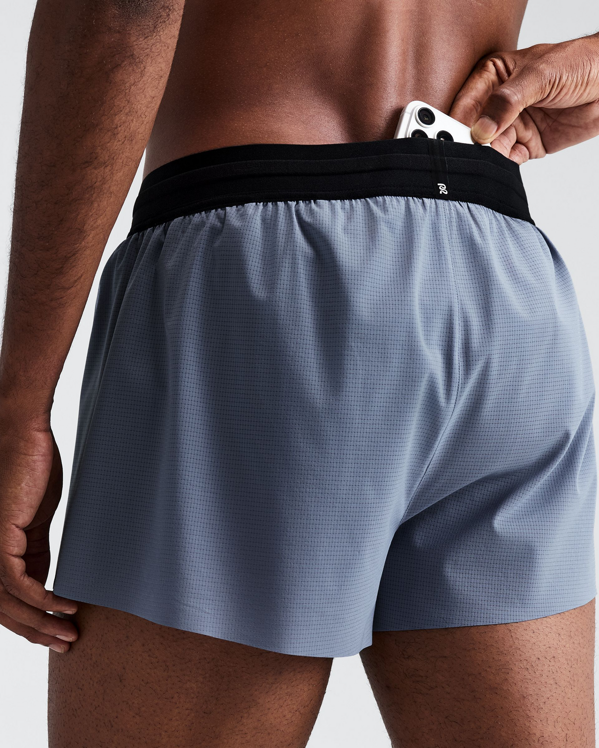 Men's RipSpeed™ 3" Split Shorts - Steel Horizon