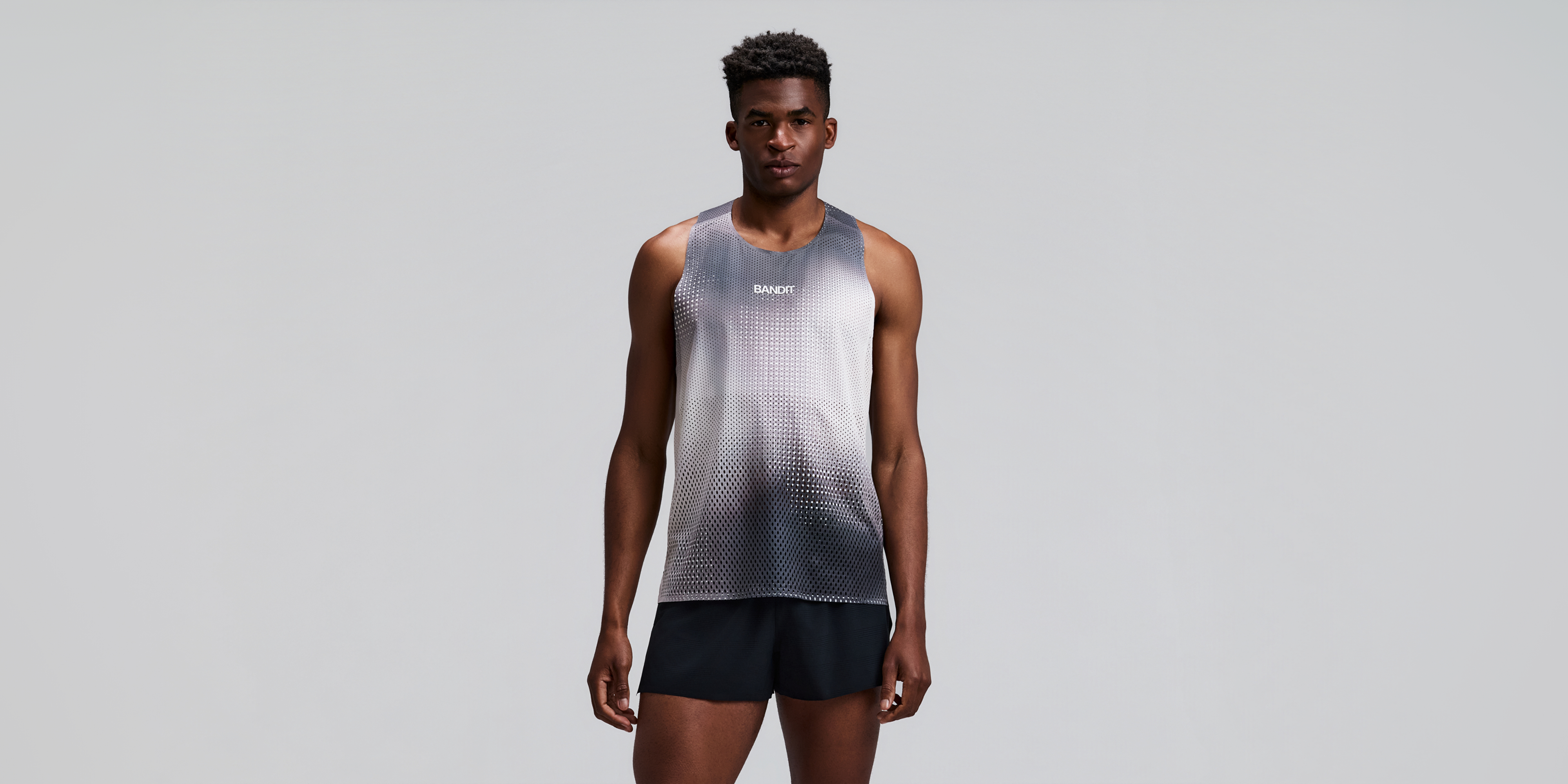 Men's Shredder™ Race Singlet with Flopack™ - Slate Multi