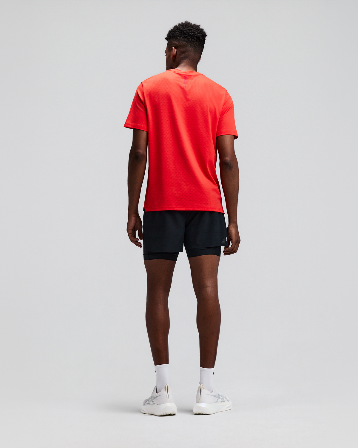 Men's CoolGrid™ 2-in-1 Run Short - Black