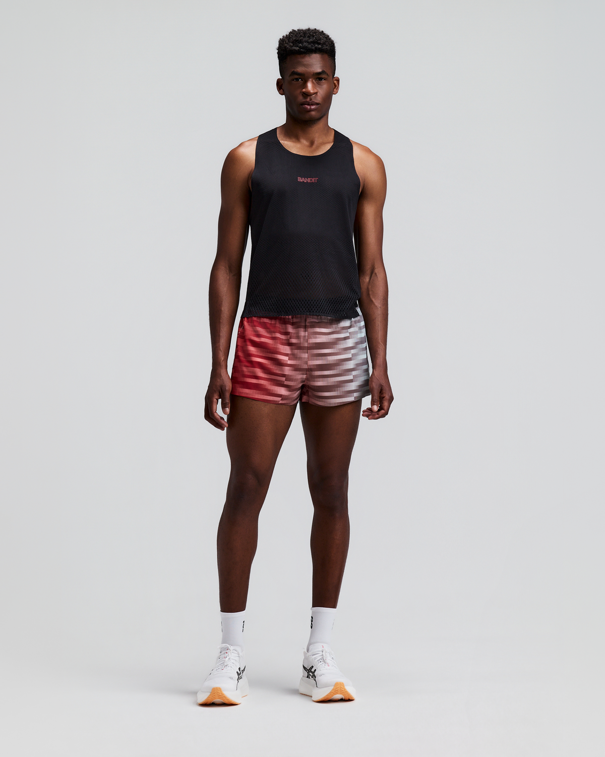 Men's CoolGrid™ 3" Split Short - Poppy Multi