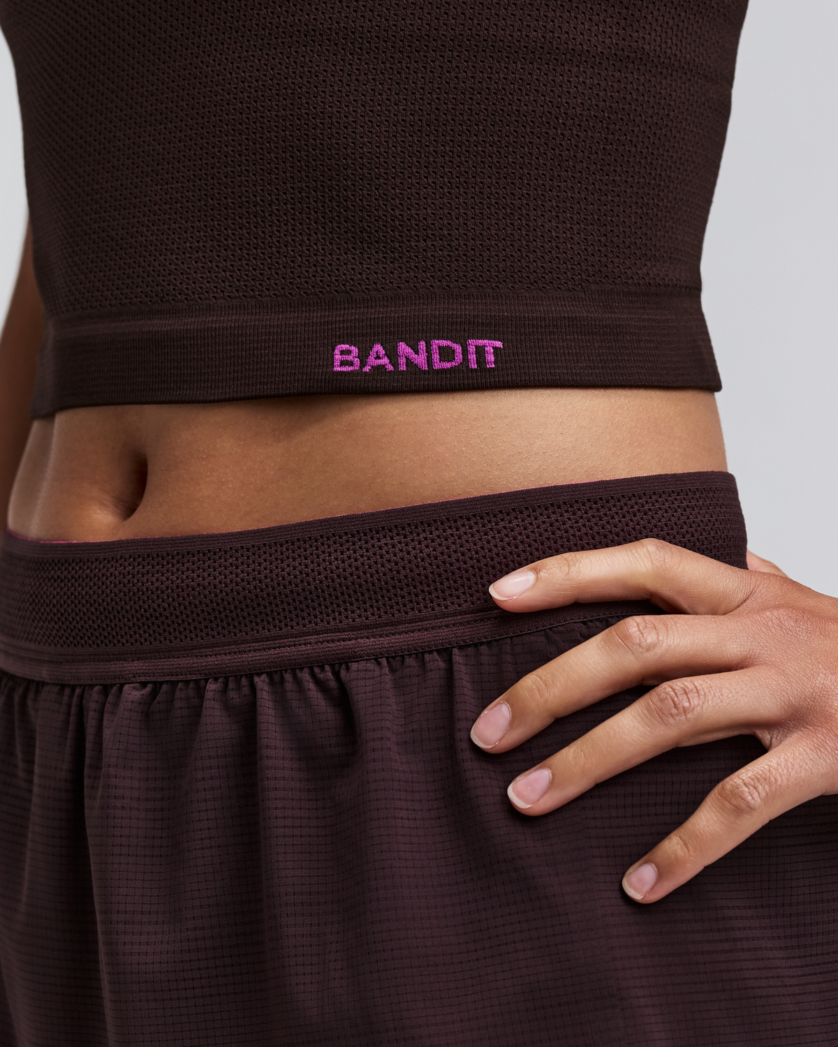 Women's StretchKnit™ Pop Stitch™ Run Tank - Espresso