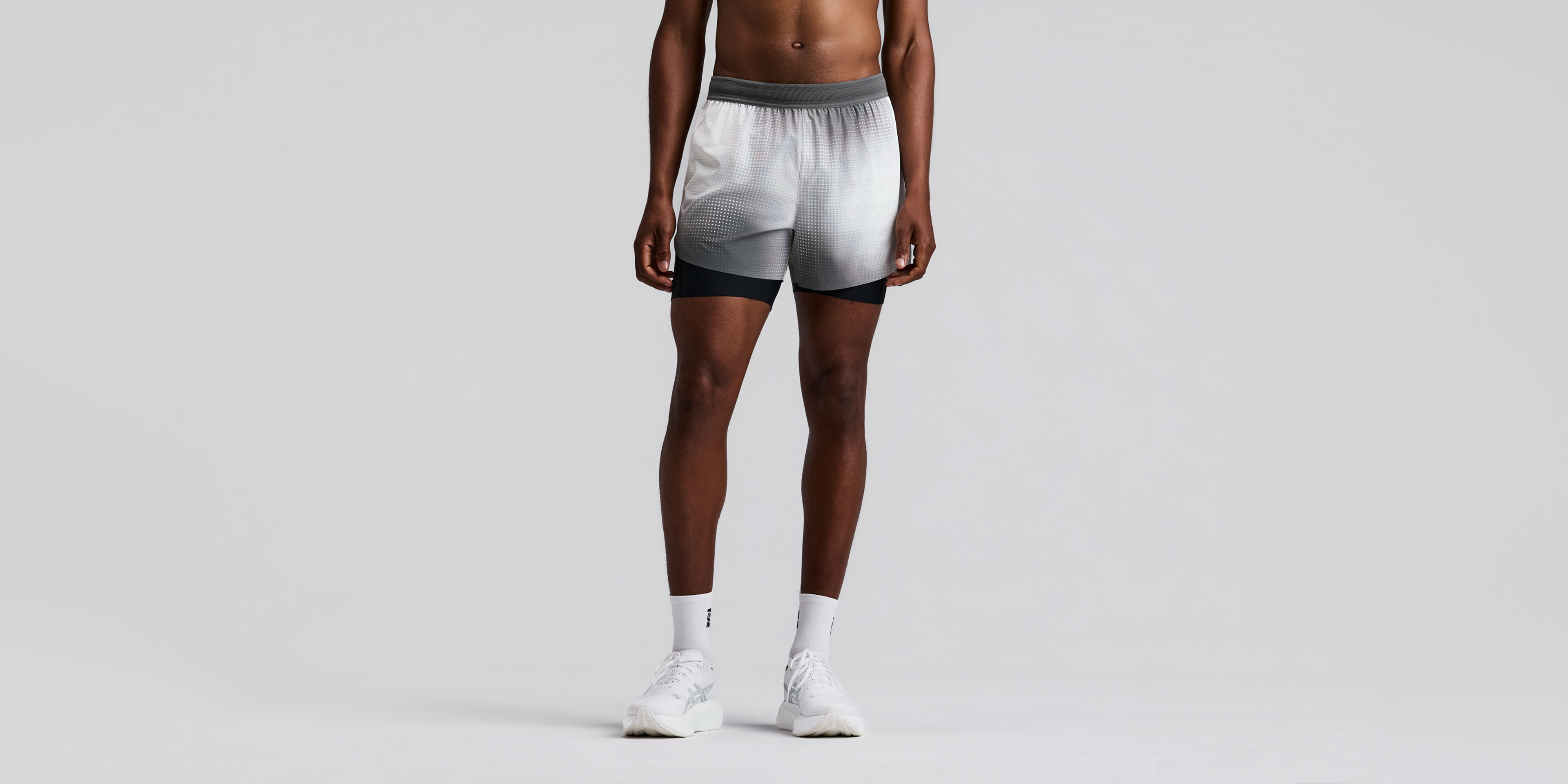 Men's CoolGrid™ 2-in-1 Run Short - Slate Multi