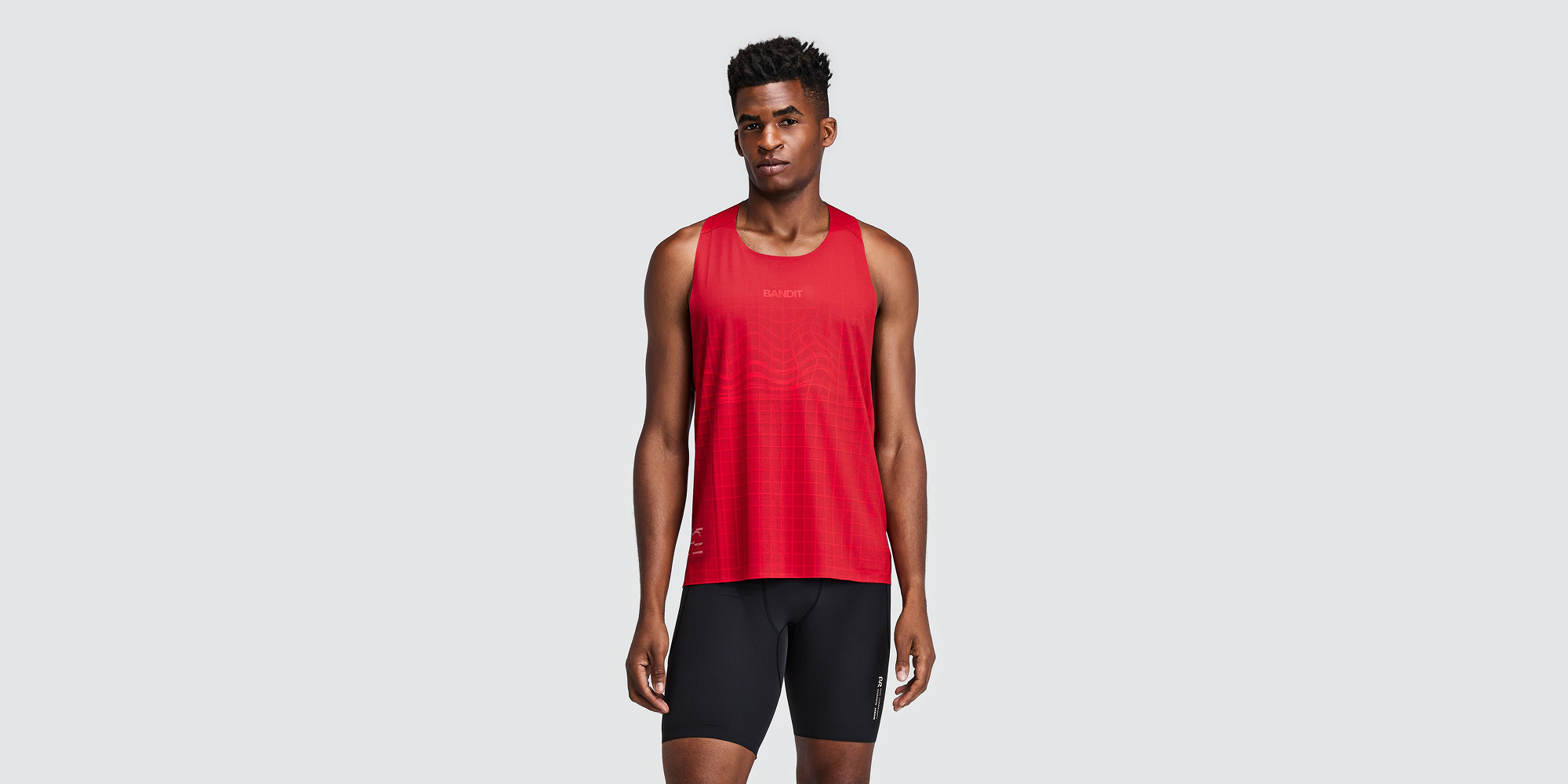 Men's Specter™ Race Singlet with Flopack™ - Oxide Red