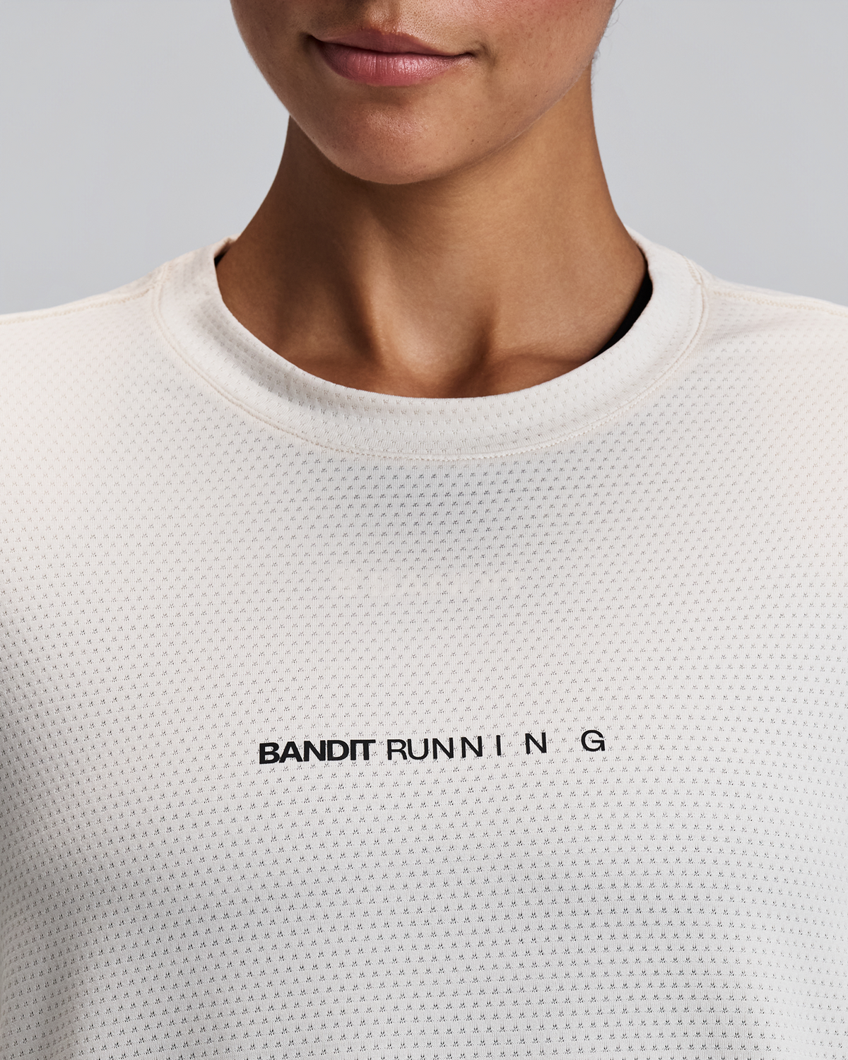 Unisex Micromesh™ Long Sleeve Performance Tee - Champagne