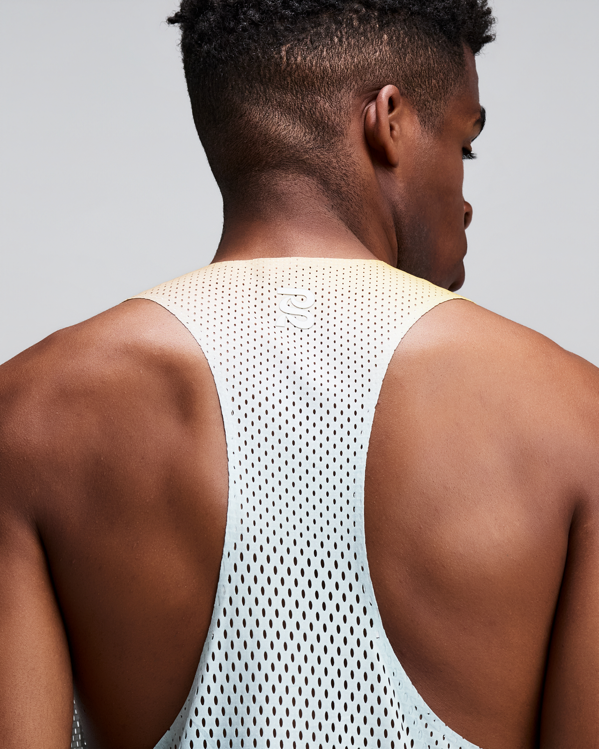 Men's Shredder™ Race Singlet with Flopack™ - Lagoon Multi