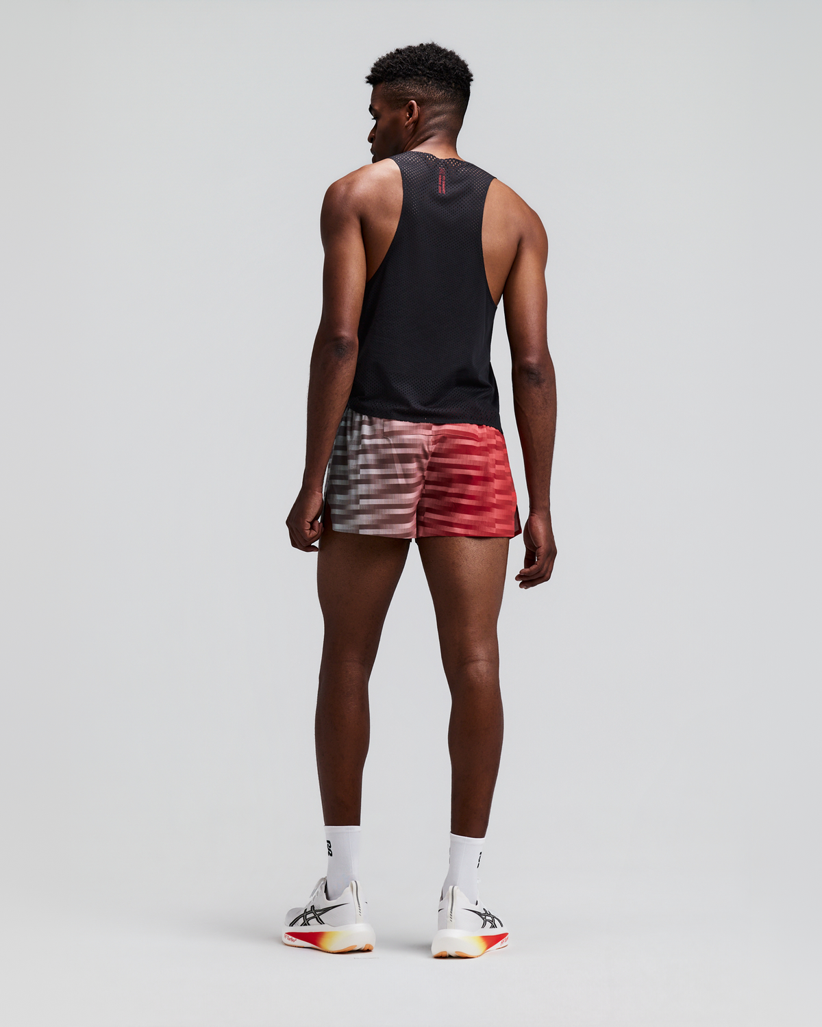 Men's CoolGrid™ 3" Split Short - Poppy Multi