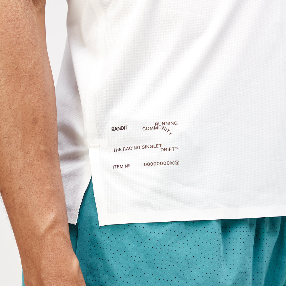 Drift™ Racing Singlet - White