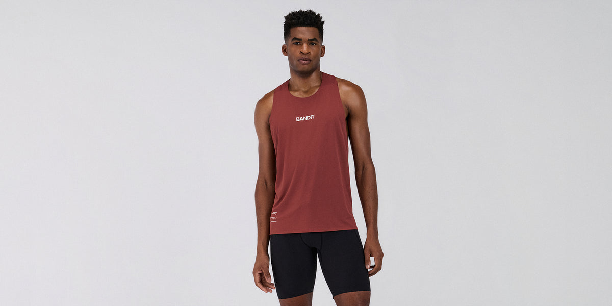 Men's Specter™ Race Singlet - Mahogany