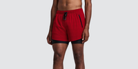 Thumbnail of Men's CoolGrid™ 2-in-1 Run Shorts - Oxide Red