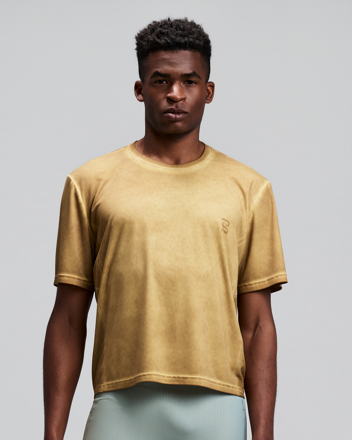 Men's FrioSoft™ Perforated Box Tee - Copal